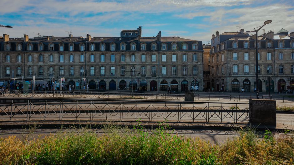 Immobilier à Bordeaux, vue de la ville