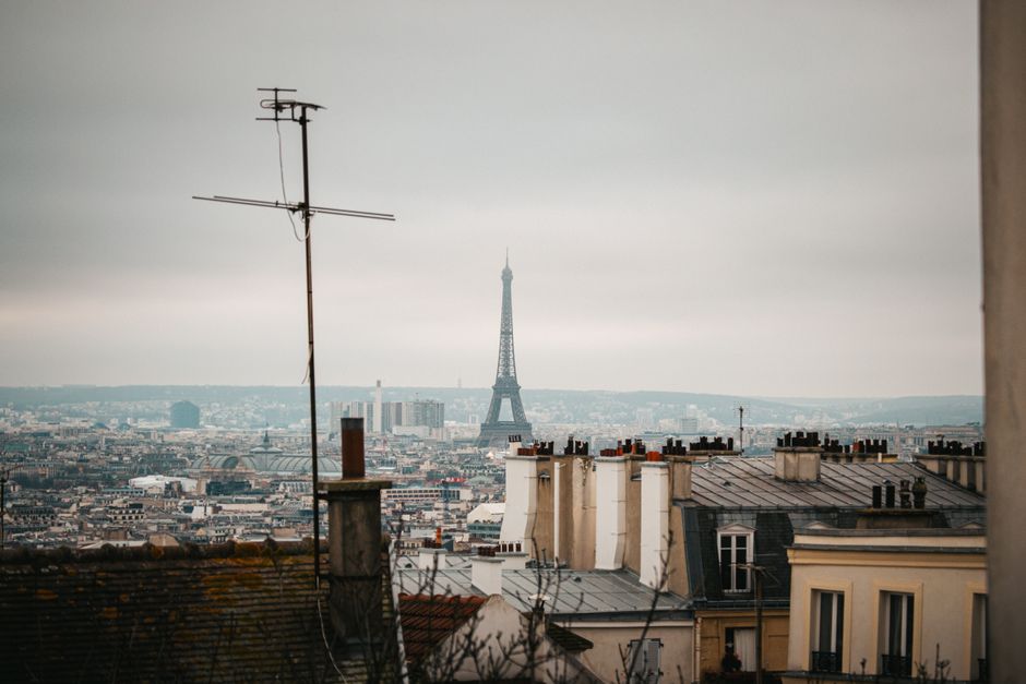 Immobilier à Paris, vue de la ville