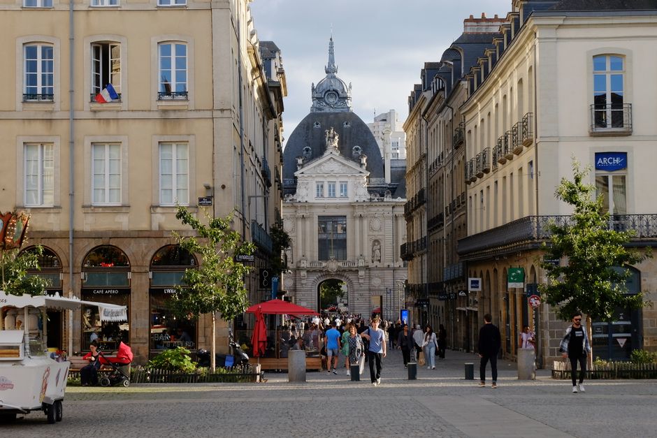 Immobilier à Rennes, vue de la ville