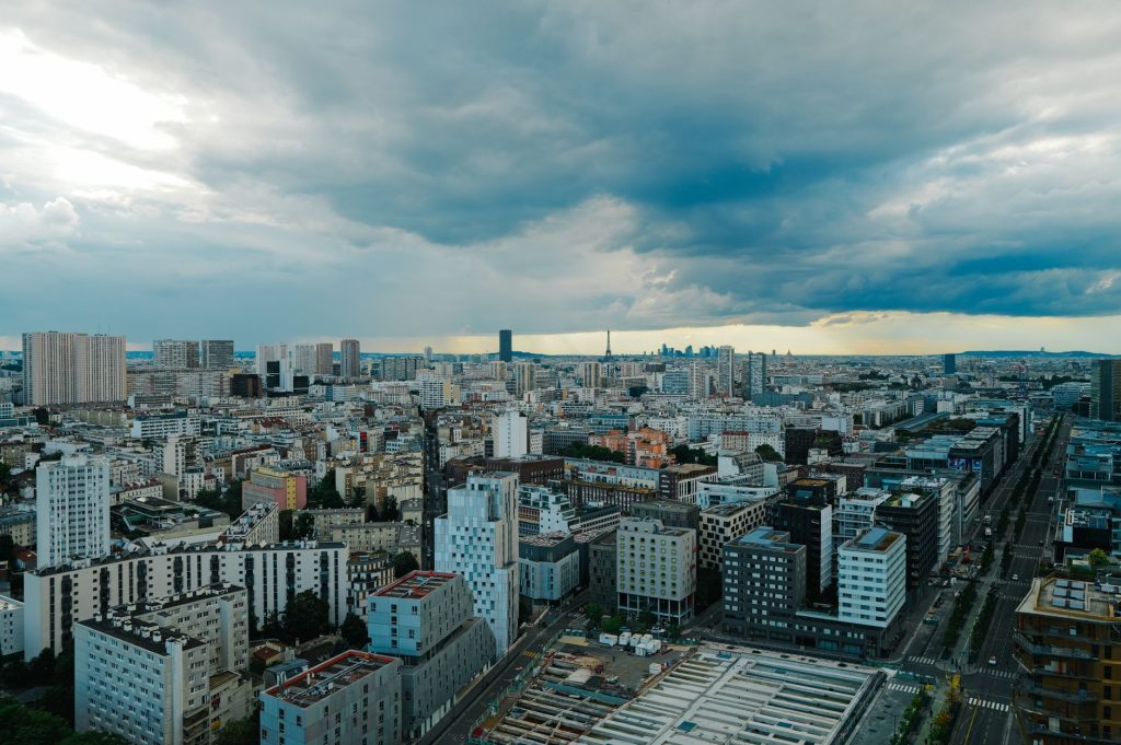 Marché immobilier, vue de ville